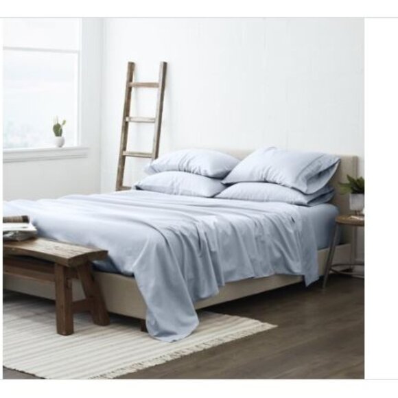 Ienjoy Home Solids in Style 6-Pc. Sheet Set, King - Light Blue - Picture 1 of 1